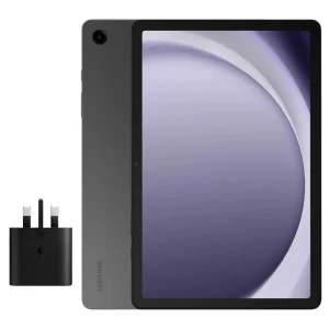 تبلت 11 اینچ سامسونگ مدل Galaxy Tab A9 Plus 5G، ظرفیت 64 گیگابایت و رم 4 گیگابایت به همراه شارژر، رزولوشن دوربین 8 مگاپیکسل، پردازنده گرافیک Adreno 619