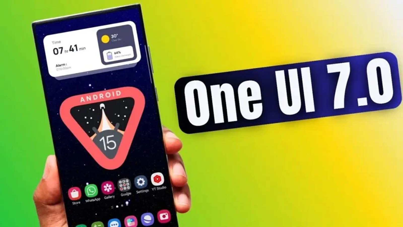 بررسی رابط کاربری One UI 7 سامسونگ