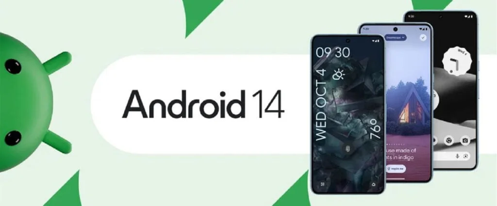 گوشی‌هایی که اندروید ۱۴ را دریافت می‌کنند